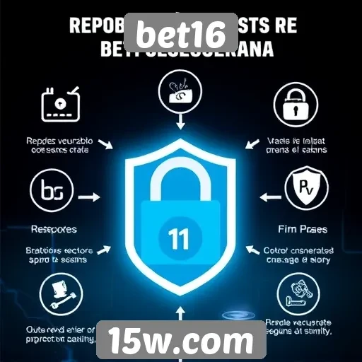 Recursos de segurança no site de jogos bet16
